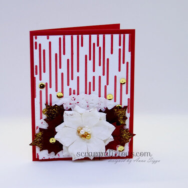 Floral Holiday Card