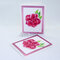 Set of simple floral cards