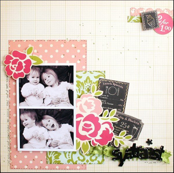 Sisterly love *Nook July kit/October Afternoon*
