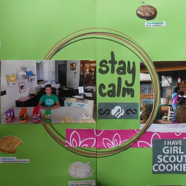 Stay Calm I Have Girl Scout Cookies