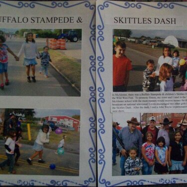 Buffalo Stampede &amp; Skittles Dash
