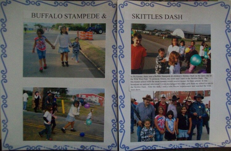 Buffalo Stampede &amp; Skittles Dash