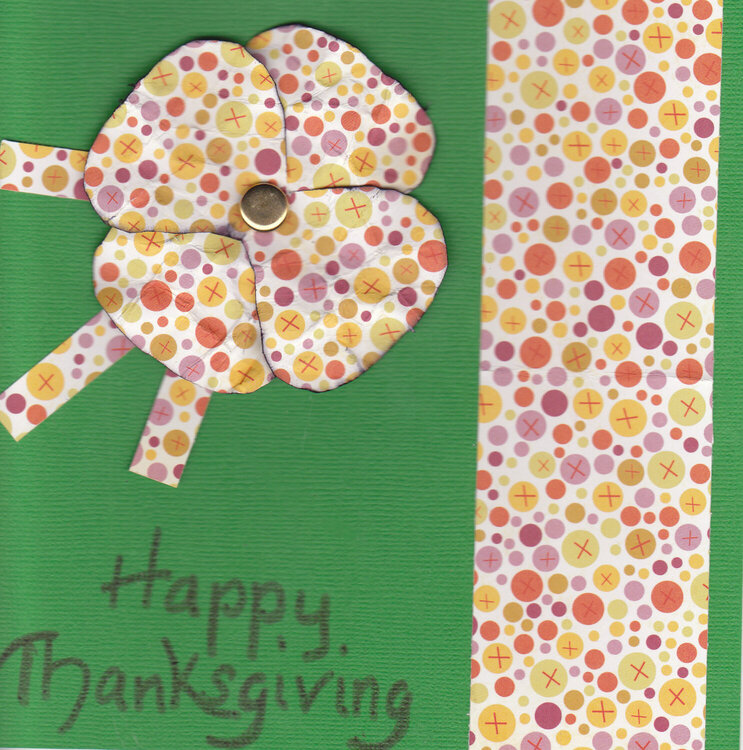 Thanksgiving card