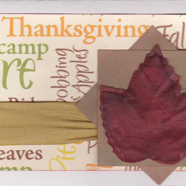 Card 048 Thanksgiving