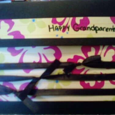 Trifold Grandparents Day Card