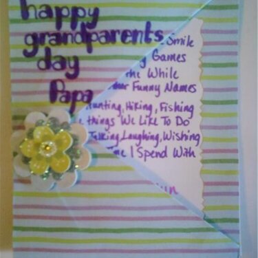 Grandparents Day Card