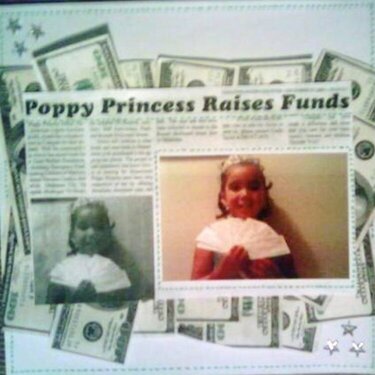 Poppy Princess Raises Funds