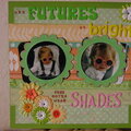 Her futures so bright, she's gotta wear shades!