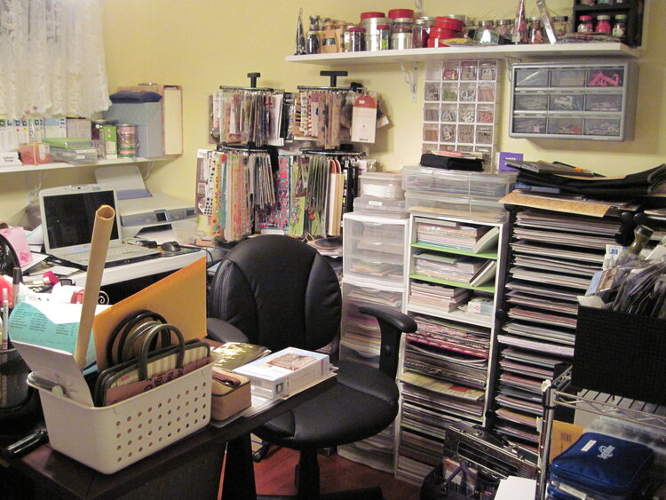 My New Scrapbook Room
