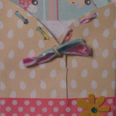 Easter Card with Tag insert