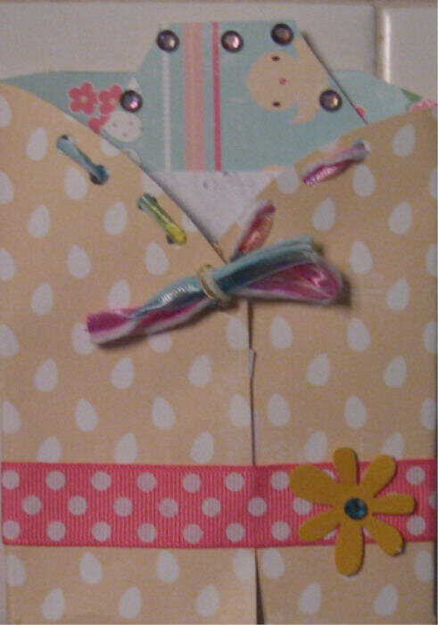 Easter Card with Tag insert