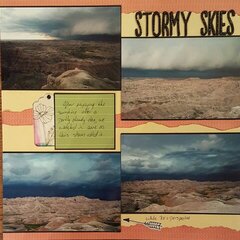 Stormy Skies SD Badlands 12/100