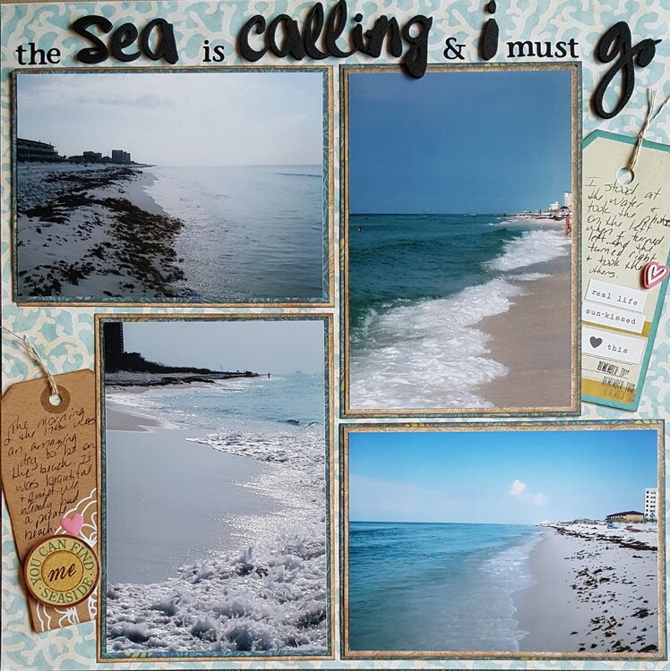 the sea is calling &amp; i must go 153/250