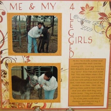 ME &amp; MY 4 LEGGED GIRLS