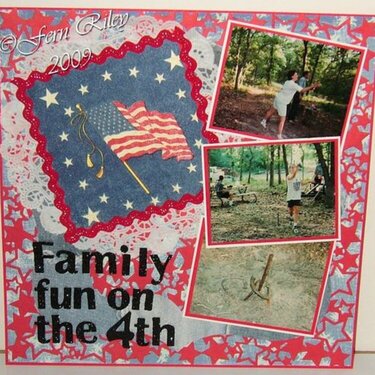 Belli Challenge #68 ~ Family fun on the 4th