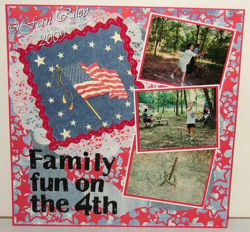 Belli Challenge #68 ~ Family fun on the 4th