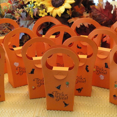Creative Cuts &amp; More Trick or Treat Bags.
