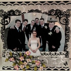 Bride, Groom and Groomsmen