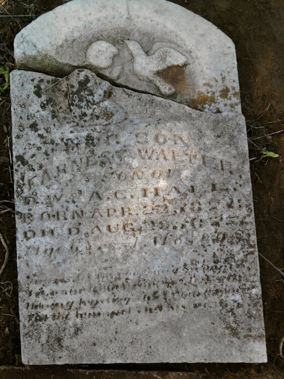 Another headstone..