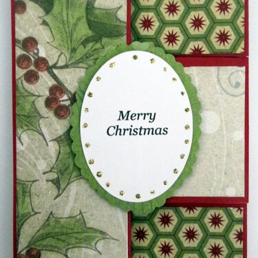 Christmas Tri-Fold Card