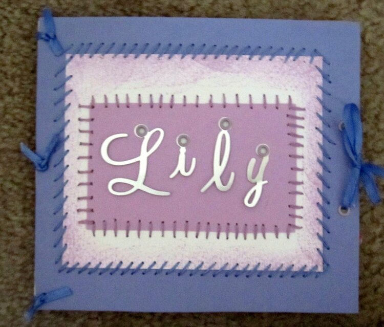 Lily- mini book