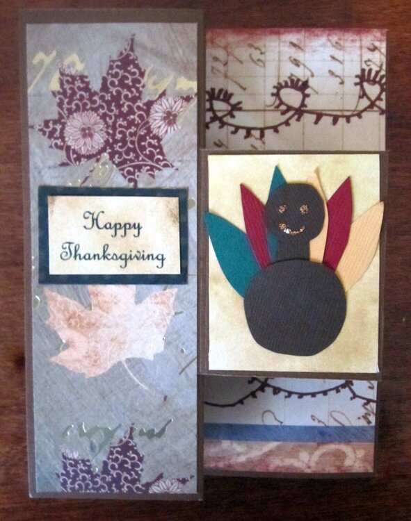 Thanksgiving Tri-Fold Card