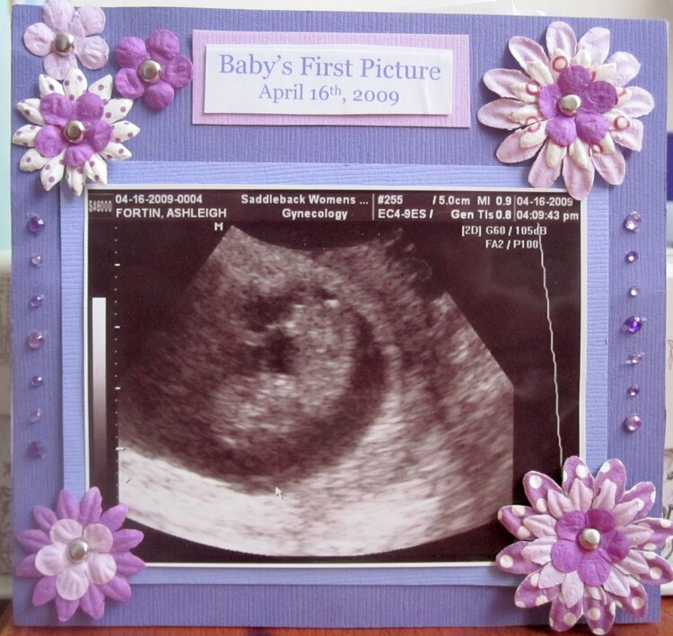 Baby&#039;s first picture, insert