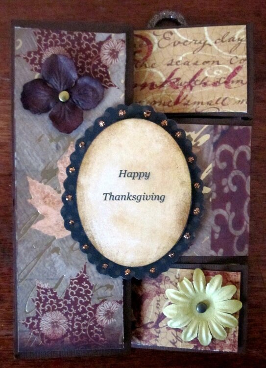 Thanksgiving Tri-Fold Card