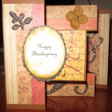 Thanksgiving Tri-Fold Card