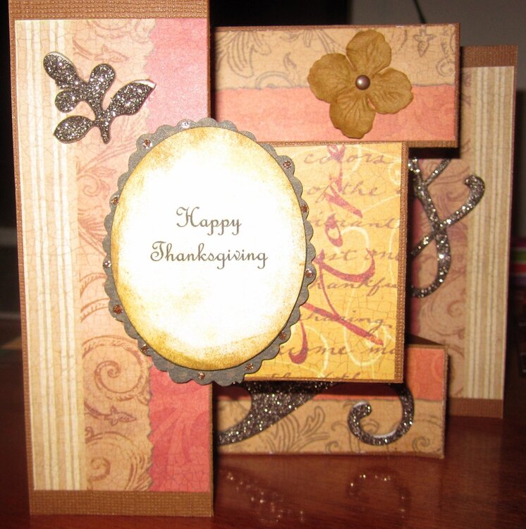 Thanksgiving Tri-Fold Card