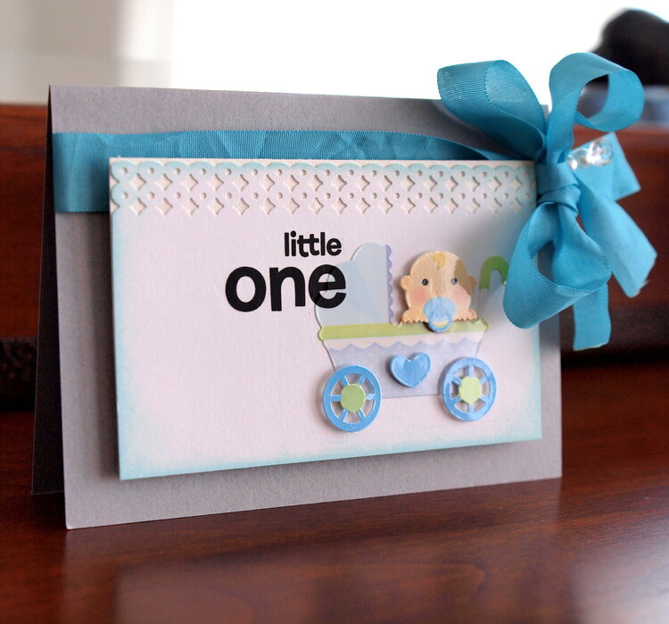 little one baby card