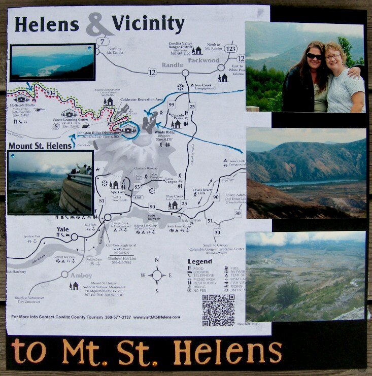 Mapping our memories to Mt. St. Helens (right)