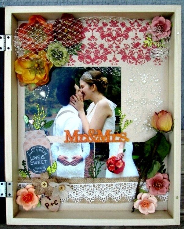 Wedding Shadowbox