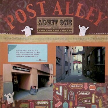 Ghost Tour - Post Alley (left)