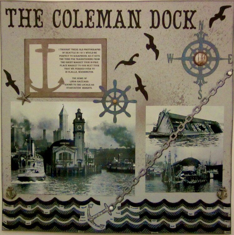 Seattle 1911 - The Colman Dock (right side)