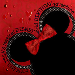 Disney Album Cover Page
