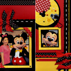 Mickey Red, Black & Yellow Spread