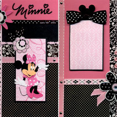 Minnie Hot Pink and Black Spread