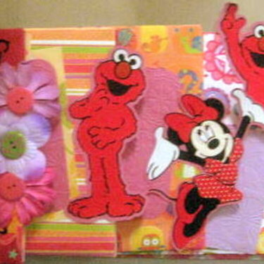 Elmo and Minnie Birthday Book