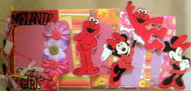 Elmo and Minnie Birthday Book