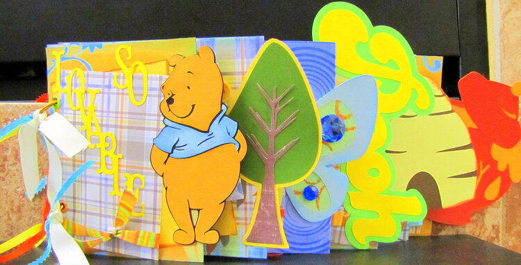 pooh mini book (sold)