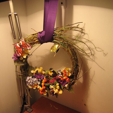 My beautiful doorwreath