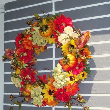 New Fall Wreath