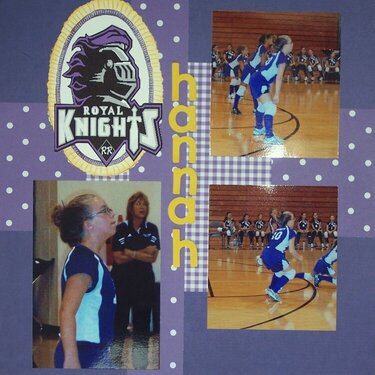 Hannah Volleyball....2011
