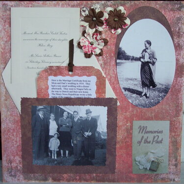 Memories Of The Past 1934