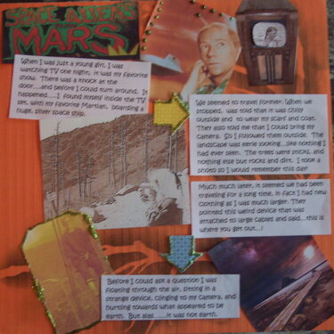 My Trip to Mars Page 1