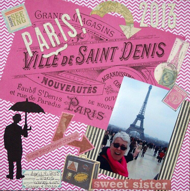 Paris!! - Project Idea - Scrapbook.com