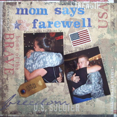 Mom Says Farewell............pg 1.
