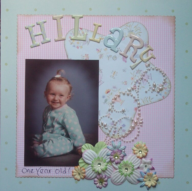 Hillary One Year Old