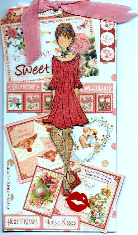 Sweet Valentine tag